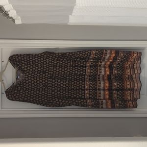 NWT Old Navy Women's XL Maxi Dress Fall Dress